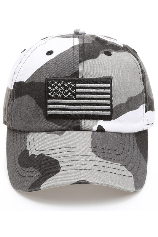 City Camo USA Flag Hat - IN STOCK