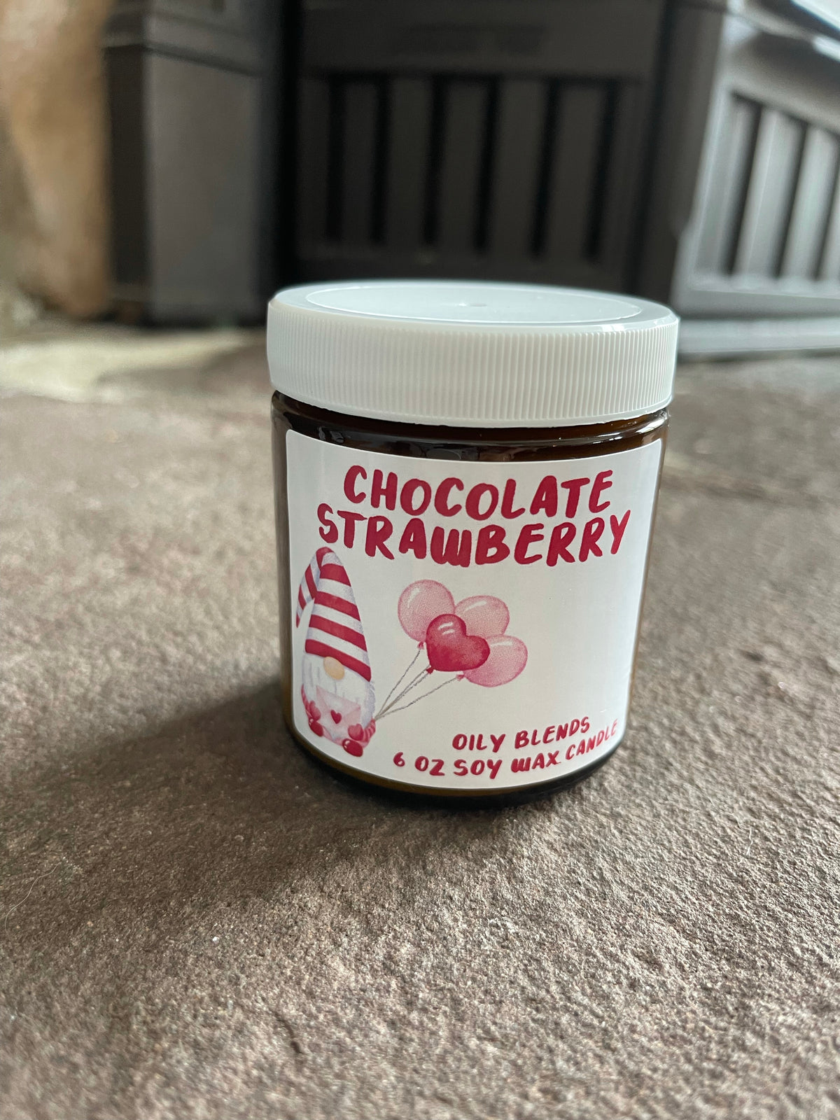 Chocolate Strawberry 6oz Candle — IN STOCK
