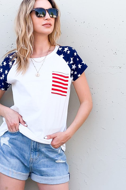 American Flag T-Shirt — IN STOCK